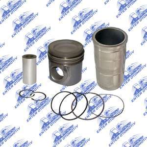 02051 Renault Midlum Piston & Segman & Gömlek Set Ø102mm 7485135386